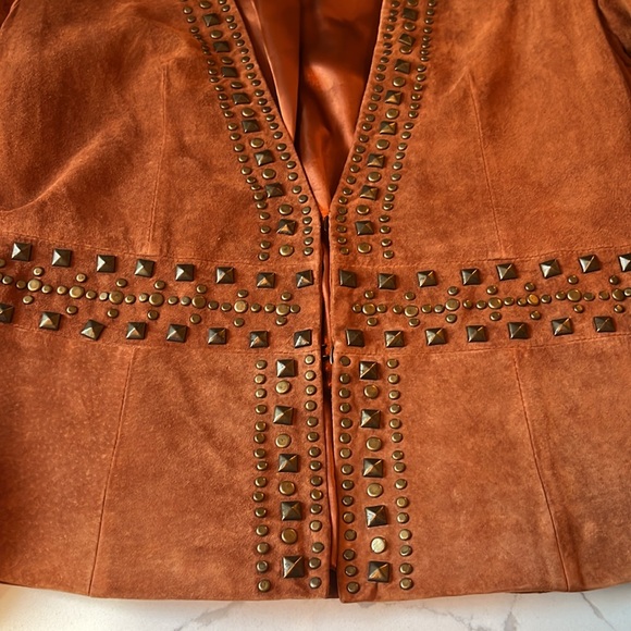 Vintage c concept leather jacket - Picture 3 of 5